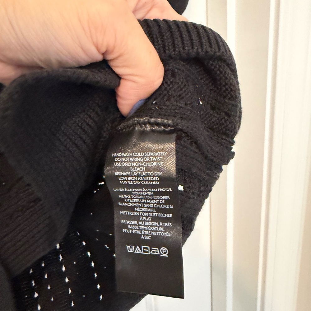 NWT Kimchi Blue by UO Black Cable Knit Cardigan - Picture 3 of 4